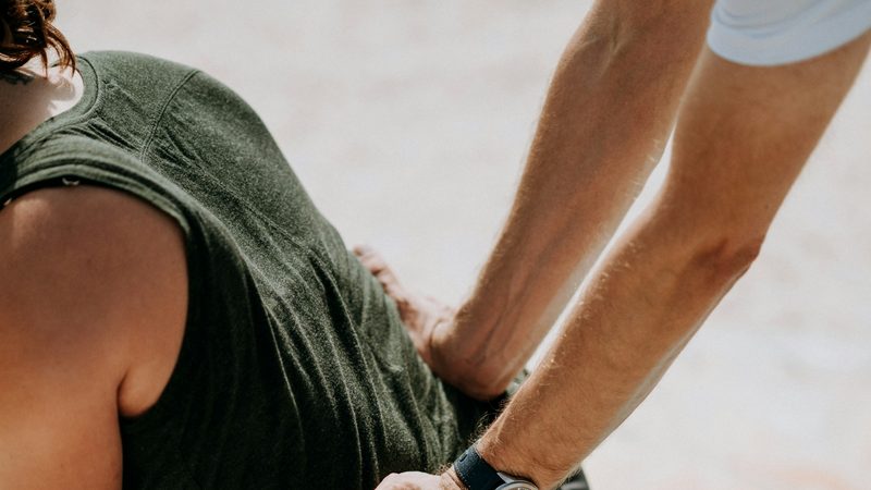 Guided stretching and exercise instruction